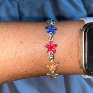 Flower bracelet